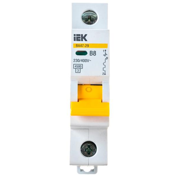 Întrerupător automat IEK MVA20-1-008-B Modulară/ 8 A photo 1