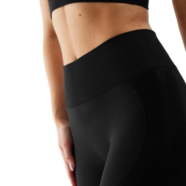 Короткие тайтсы для женщин 4F 4FWSS24TFSHF496 M - L/ Black photo 3