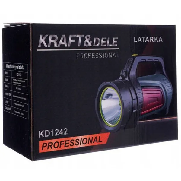 Фонарик Kraft&Dele KD1242 Black photo 6