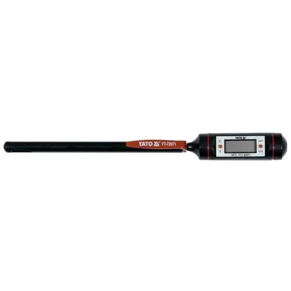 Termometru Electronic Yato YT-72971 Pentru corp/ °F/ Black photo 1