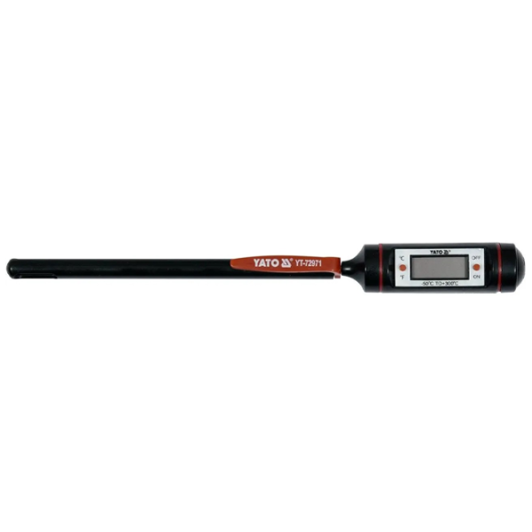 Termometru Electronic Yato YT-72971 Pentru corp/ °F/ Black photo 1