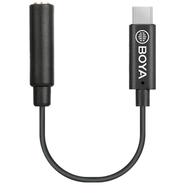 Адаптер Boya BY-K6 USB Type-C/ Black photo 1