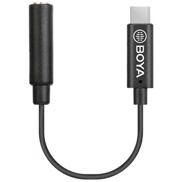 Адаптер Boya BY-K6 USB Type-C/ Black photo 1