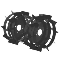 Roți metalice pentru motocultor Technoworker VOR58520 Metal/ Black
