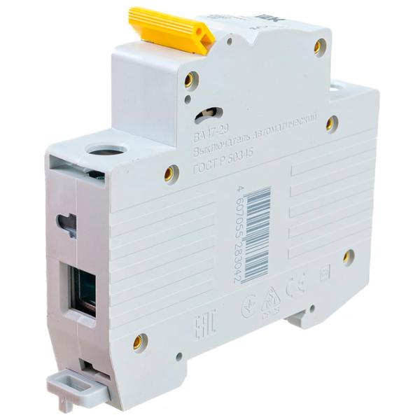 Автоматический выключатель IEK MVA20-1-003-B Модульная/ 3 A photo 3 Автоматический выключатель IEK MVA20-1-003-B Модульная/ 3 A photo 3