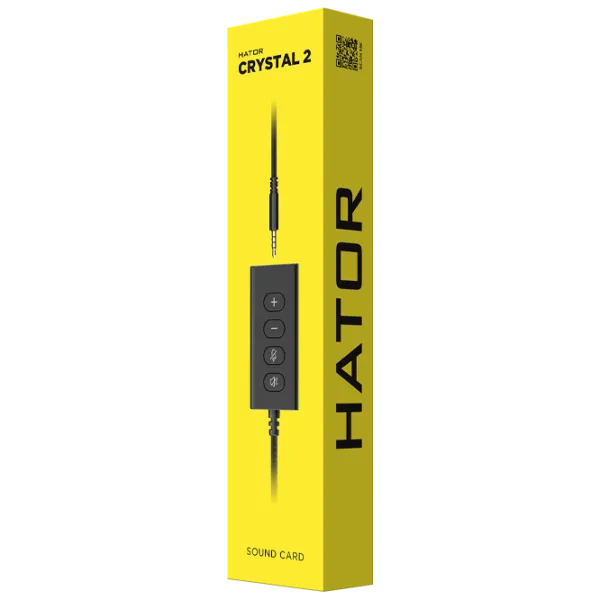 Адаптер Hator Crystal 2 USB Type-A/ Black photo 2