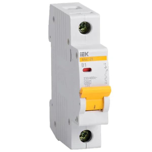 Întrerupător automat IEK MVA20-1-001-B Modulară/ 1 A photo 1