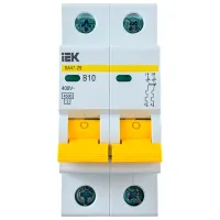 Автоматический выключатель IEK MVA20-2-010-B Модульная/ 10 A