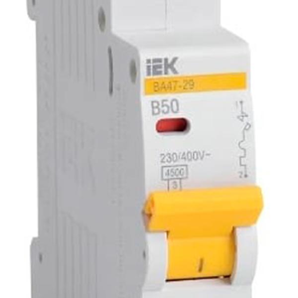 Автоматический выключатель IEK MVA20-1-050-B Модульная/ 50 A photo 5 Автоматический выключатель IEK MVA20-1-050-B Модульная/ 50 A photo 5