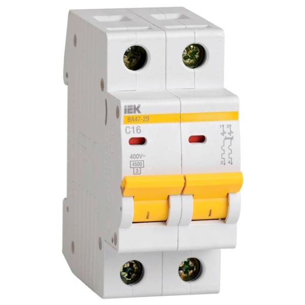 Întrerupător automat IEK MVA20-2-002-B Modulară/ 2 A photo 1