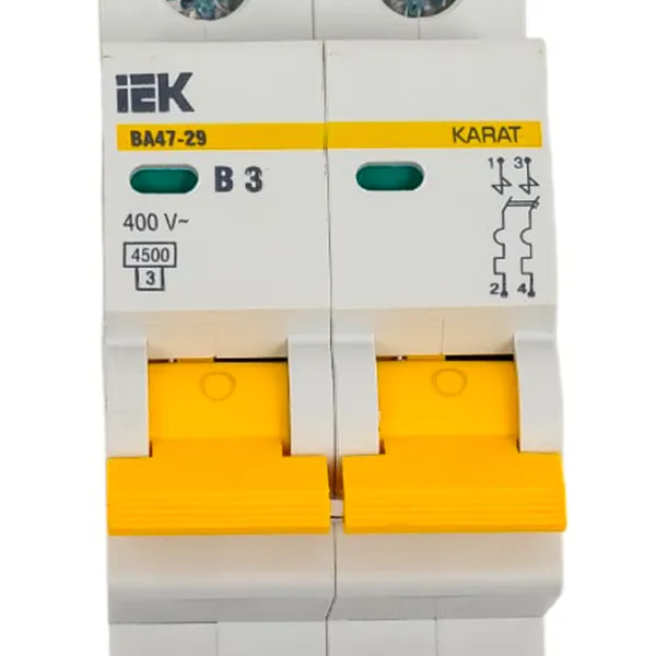 Автоматический выключатель IEK MVA20-2-003-B Модульная/ 3 A photo 5 Автоматический выключатель IEK MVA20-2-003-B Модульная/ 3 A photo 5