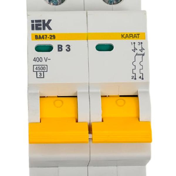 Автоматический выключатель IEK MVA20-2-003-B Модульная/ 3 A photo 5 Автоматический выключатель IEK MVA20-2-003-B Модульная/ 3 A photo 5