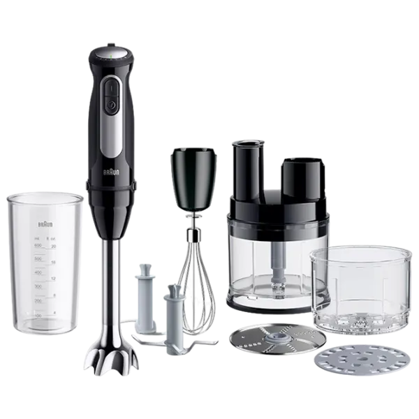Blender de mână Braun MQ55755MBK 1000 W / Black photo 1
