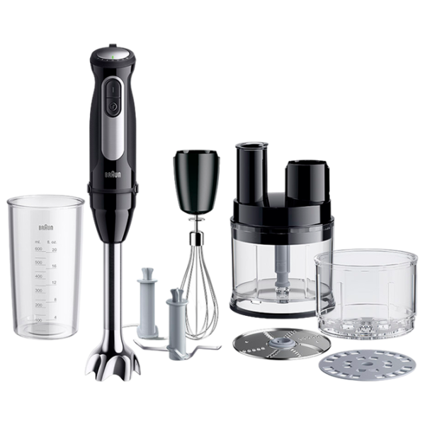 Blender de mână Braun MQ55755MBK 1000 W / Black photo 1