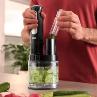Blender de mână Braun MQ55755MBK 1000 W / Black photo 4