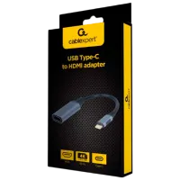 Adaptor Cablexpert A-USB3C-HDMI-01 USB Type-C/ Gray photo 3