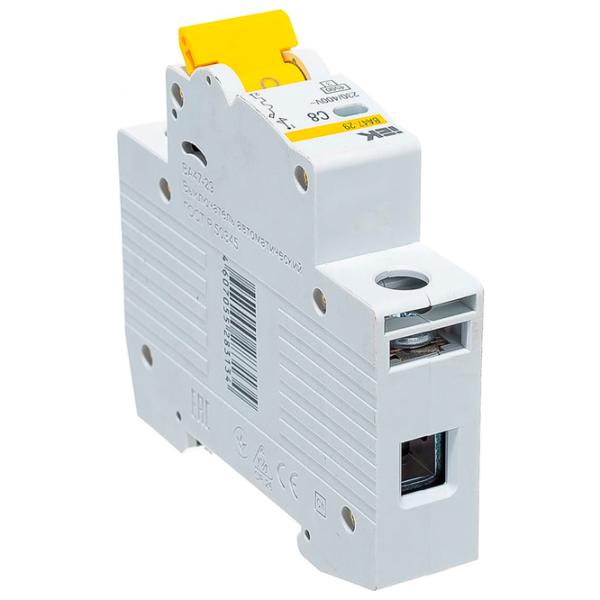 Автоматический выключатель IEK MVA20-1-008-C Модульная/ 8 A photo 3 Автоматический выключатель IEK MVA20-1-008-C Модульная/ 8 A photo 3