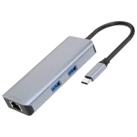 Adaptor Hub Proove Iron Link USB Type-C/ Gray