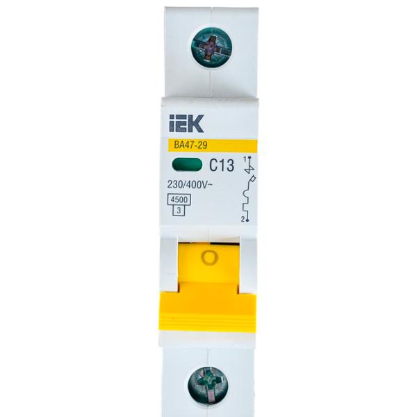 Автоматический выключатель IEK MVA20-1-013-C Модульная/ 13 A photo 1