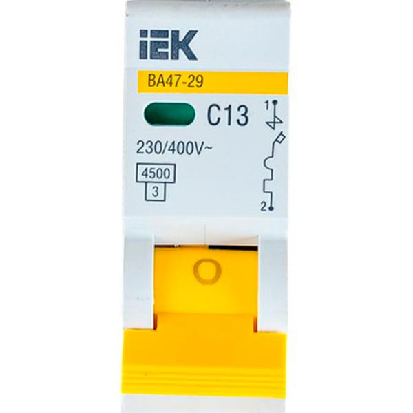 Автоматический выключатель IEK MVA20-1-013-C Модульная/ 13 A photo 5