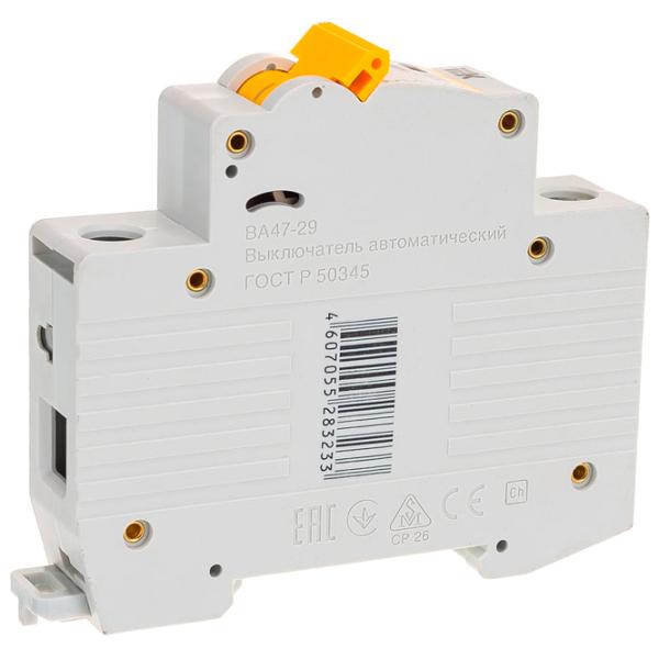 Автоматический выключатель IEK MVA20-1-020-C Модульная/ 20 A photo 2 Автоматический выключатель IEK MVA20-1-020-C Модульная/ 20 A photo 2