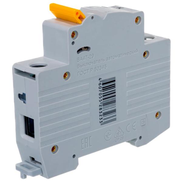 Автоматический выключатель IEK MVA20-1-020-C Модульная/ 20 A photo 4 Автоматический выключатель IEK MVA20-1-020-C Модульная/ 20 A photo 4