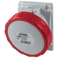 Priză Scame 418.3267 380 V/ Type DIN/ Gray