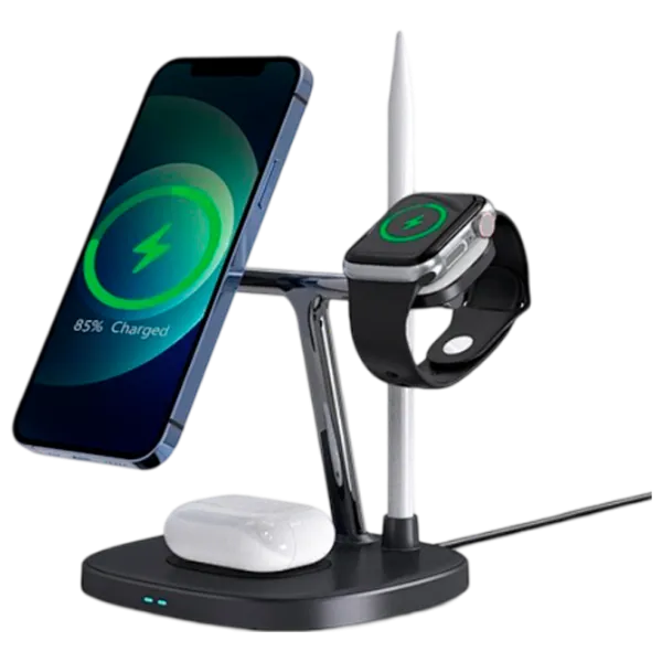 Încărcător wireless WIWU M8 2 A/ Black photo 3