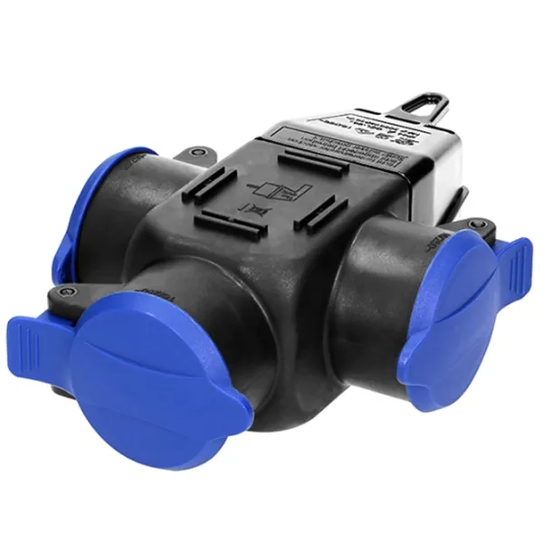 Мобильная розетка ORNO ORAE1346GS 220 - 400 В/ Type-E/ Black photo 1