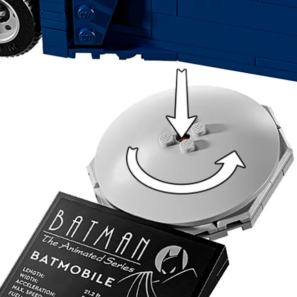 Constructor LEGO Batmobile vs Harley Quinn & Mr Freeze Clasic/ Multicolor photo 5