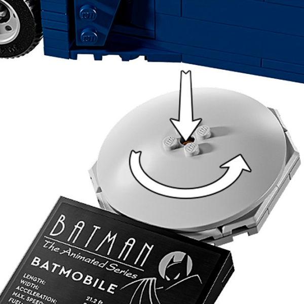 Constructor LEGO Batmobile vs Harley Quinn & Mr Freeze Clasic/ Multicolor photo 5