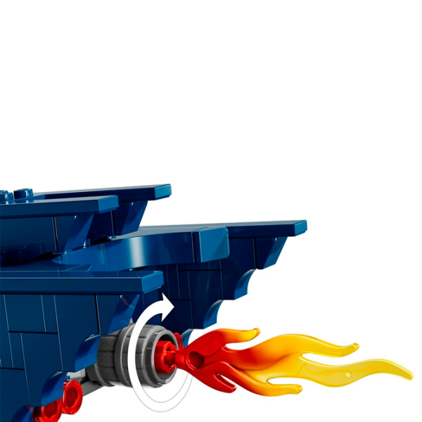 Constructor LEGO Batmobile vs Harley Quinn & Mr Freeze Clasic/ Multicolor photo 6