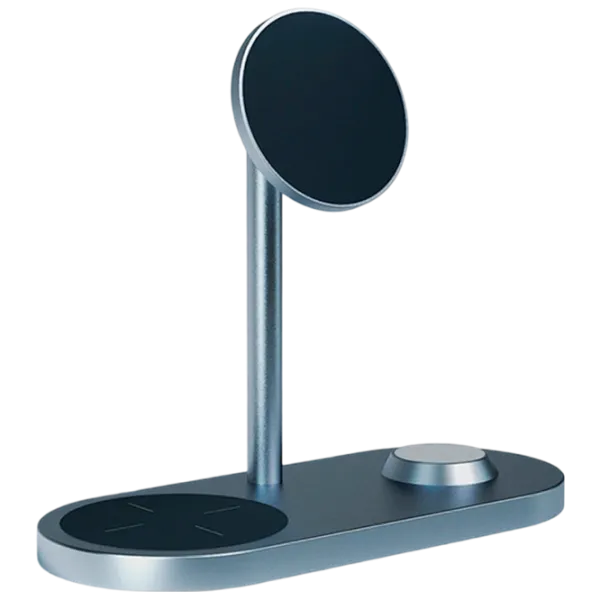 Încărcător wireless WIWU X23 3 A/ Gray photo 1