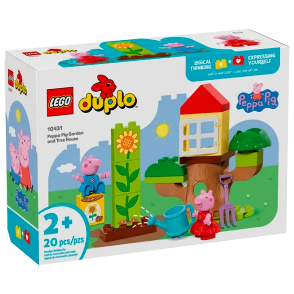 Constructor LEGO Peppa Pig Garden And Tree House Clasic/ Multicolor photo 1