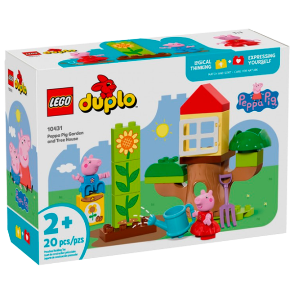 Constructor LEGO Peppa Pig Garden And Tree House Clasic/ Multicolor photo 1