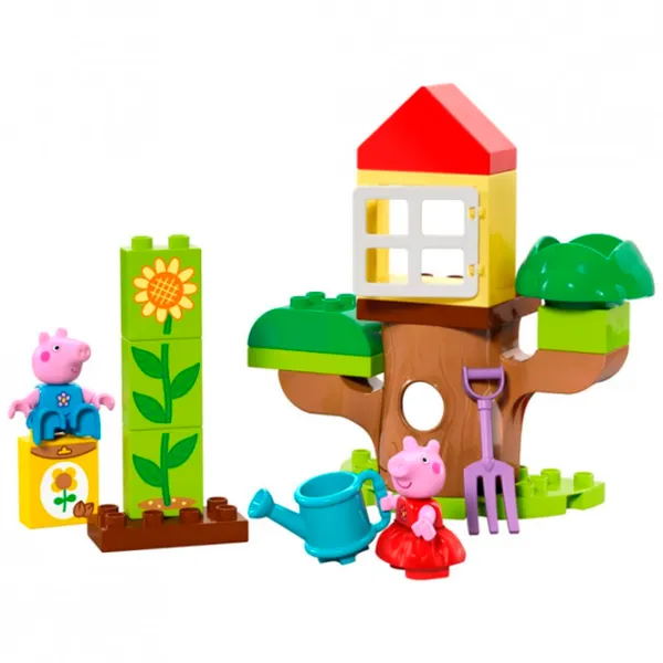 Constructor LEGO Peppa Pig Garden And Tree House Clasic/ Multicolor photo 2