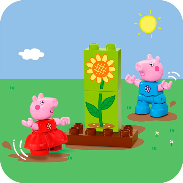 Constructor LEGO Peppa Pig Garden And Tree House Clasic/ Multicolor photo 7