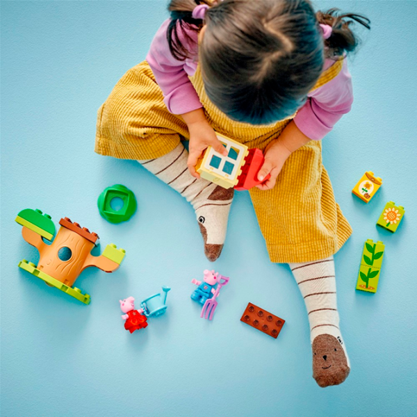 Constructor LEGO Peppa Pig Garden And Tree House Clasic/ Multicolor photo 9