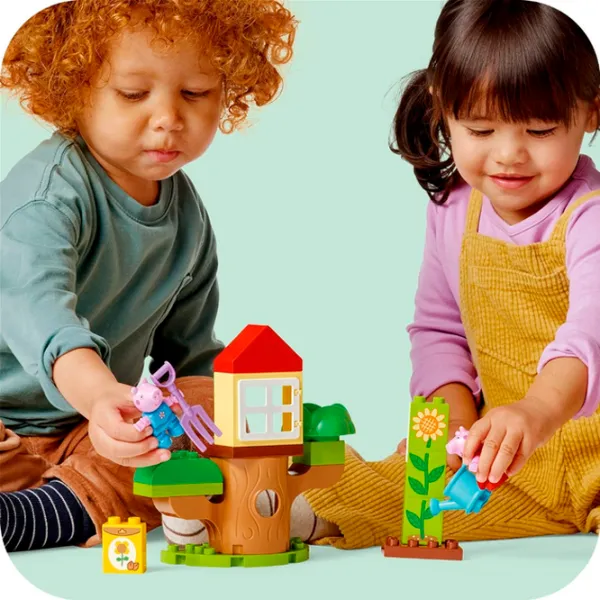 Constructor LEGO Peppa Pig Garden And Tree House Clasic/ Multicolor photo 10