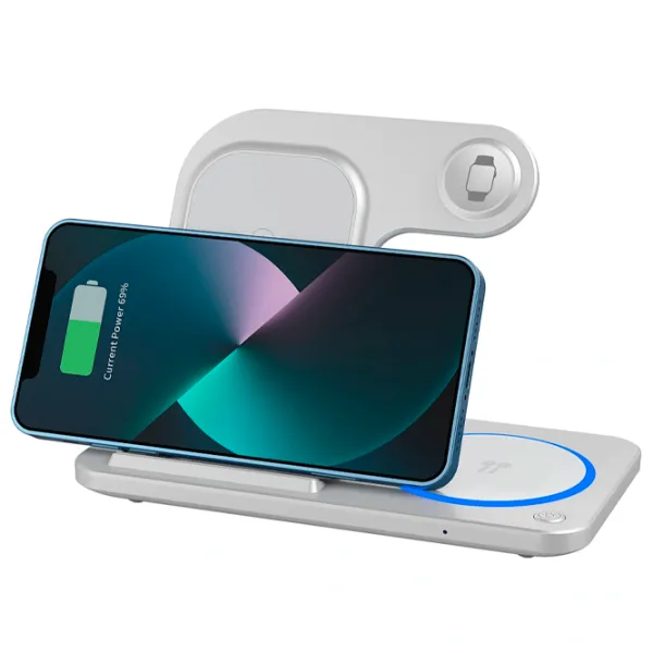 Încărcător wireless WIWU Wi-W020 3 A/ White photo 4