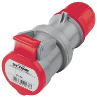 Priză mobilă Scame 313.1647 346 - 415 V/ Type DIN/ Gray