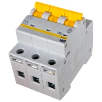 Întrerupător automat IEK MVA20-3-063-B Modulară/ 63 A