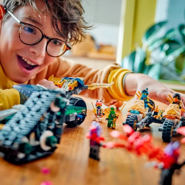 Constructor LEGO Ninja Team Combo Vehicle Clasic/ Multicolor photo 9