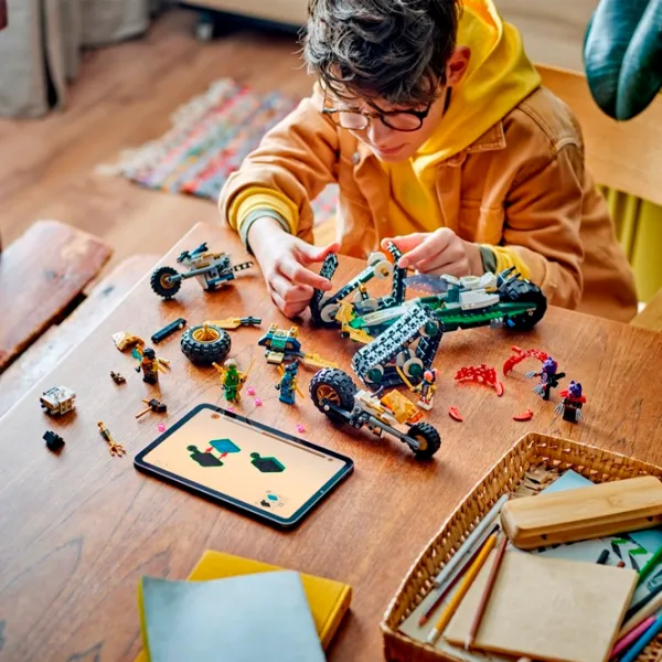 Constructor LEGO Ninja Team Combo Vehicle Clasic/ Multicolor photo 10