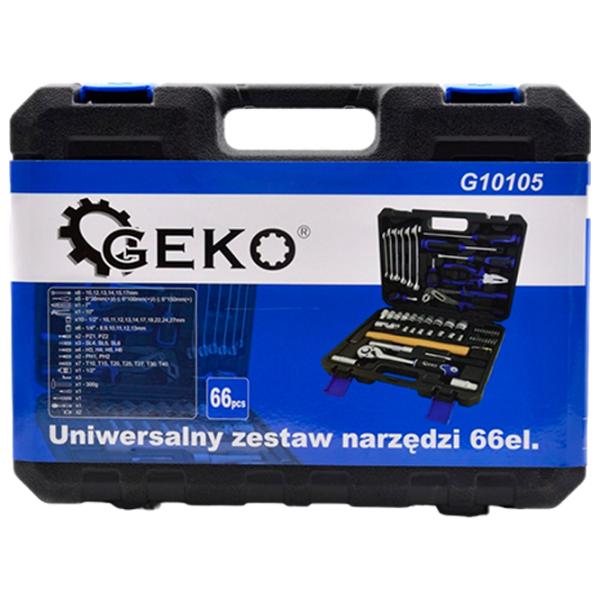 Набор инструментов Geko G10105 Количество в наборе: 66 photo 5