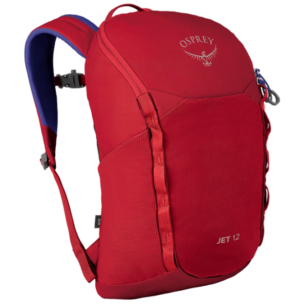 Ghiozdan pentru copii Osprey Jet 12 II Gray Red/ 12 l photo 1
