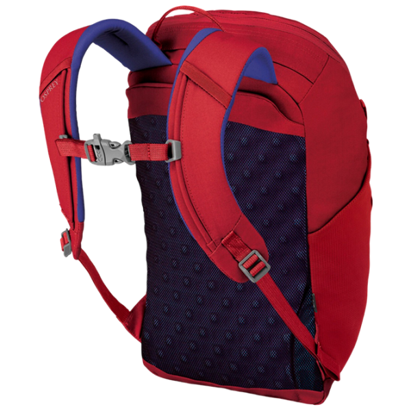 Ghiozdan pentru copii Osprey Jet 12 II Gray Red/ 12 l photo 2