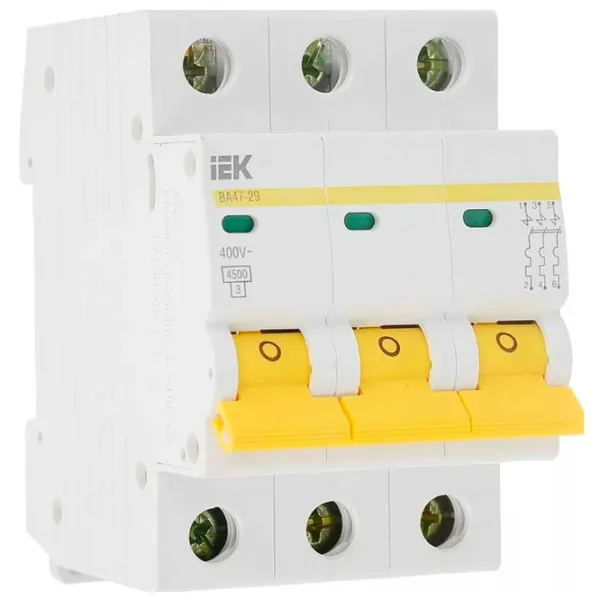 Автоматический выключатель IEK MVA20-3-003-C Модульная/ 3 A photo 2 Автоматический выключатель IEK MVA20-3-003-C Модульная/ 3 A photo 2