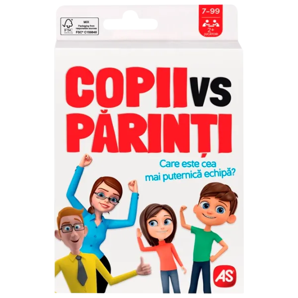Joc de masă As Copii Vs Parinți 7+/ Dezvoltare photo 1