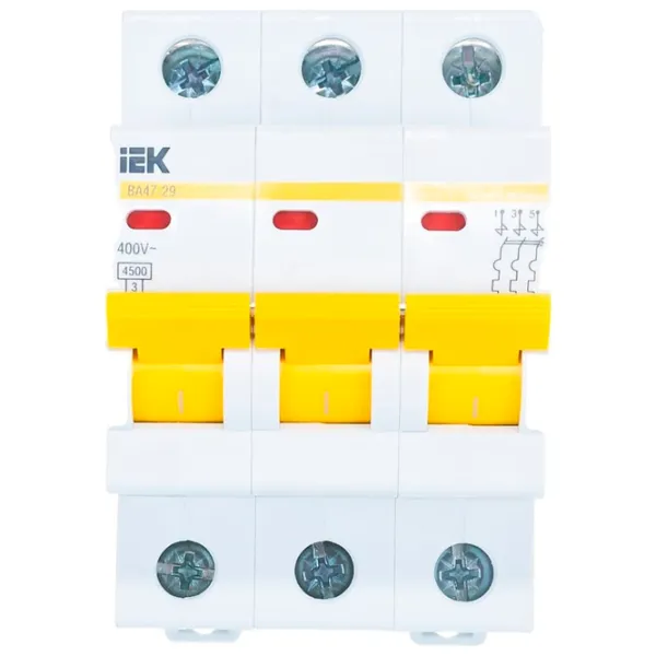 Автоматический выключатель IEK MVA20-3-004-C Модульная/ 4 A photo 3 Автоматический выключатель IEK MVA20-3-004-C Модульная/ 4 A photo 3